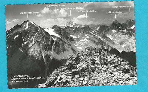 AK Schobergruppe. Ausblick vom H. Prijakt.