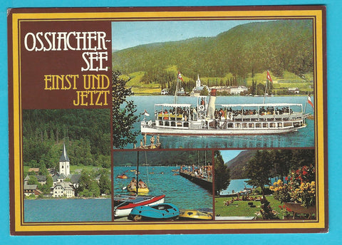 AK Ossiachersee. Einst und Jetzt.