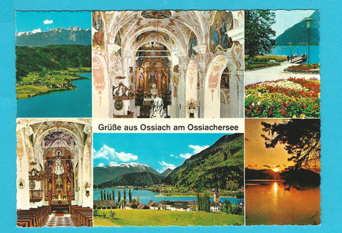 AK Grüße aus Ossiach am Ossiachersee.