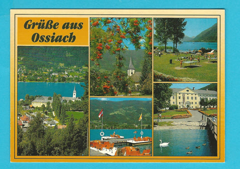 AK Grüße aus Ossiach.