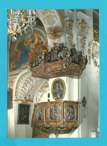AK Stiftskirche Ossiach. Kanzel.