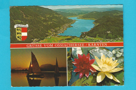 AK Grüsse vom Ossiachersee.