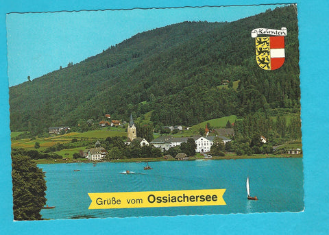 AK Grüße vom Ossiachersee.