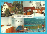 AK Ossiach. Gasthof Pension Schloßwirt Inh. Fam. Pribernig.