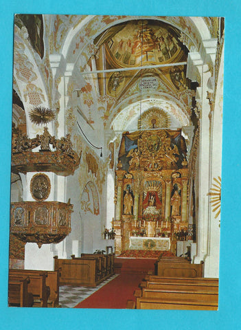 AK Ehem. Stift Ossiach. Kirchenschift Hauptaltar.
