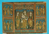 AK Ehem. Stift Ossiach. Gotischer Flügelaltar.