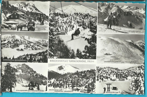 AK Wintersportplatz Turracherhöhe. (1962)