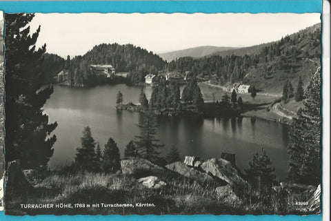 AK Turracher Höhe mit Turrachersee.