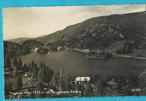 AK Turracher Höhe mit Turrachersee. (1961)