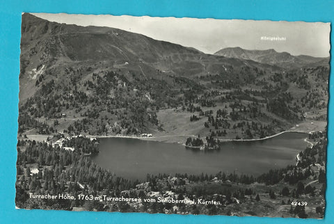 AK Turracher Höhe Turrachersee vom Schoberriegl. (1961)