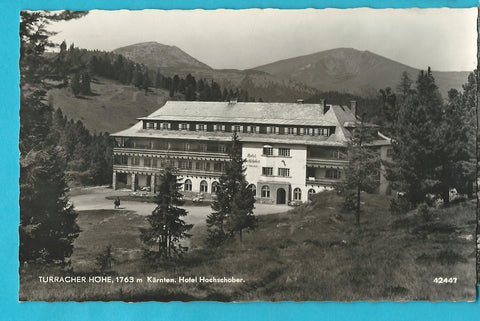 AK Turracher Höhe. Hotel Hochschober. (1958)