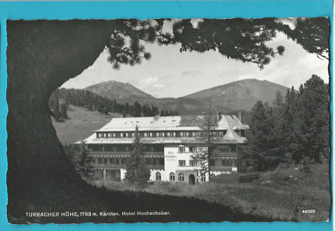 AK Turracher Höhe. Hotel Hochschober. (1955)