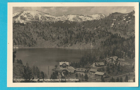 AK Alpengasthof Siegel am Turrachersee. (1934)