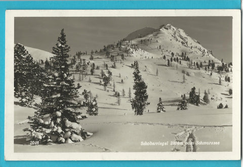AK Schoberriegel vom Schwarzsee. (1931)