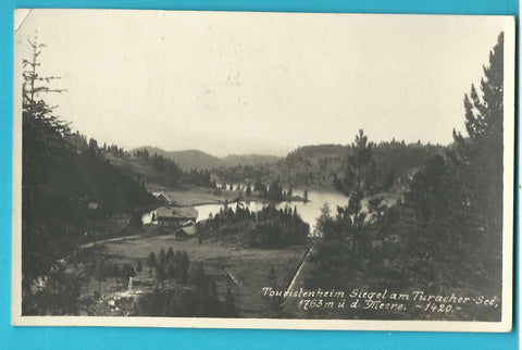 AK Touristenheim Siegel am Turracher See. (1924)