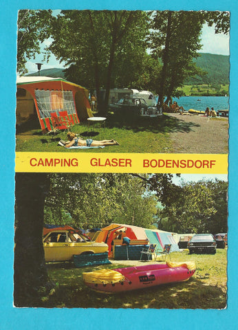 AK Bodensdorf. Camping Glaser.