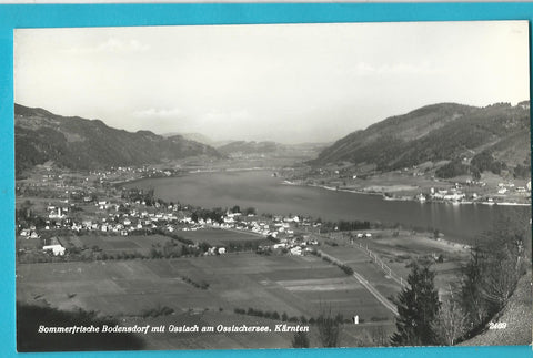 AK Bodensdorf mit Ossiach am Ossiachersee.