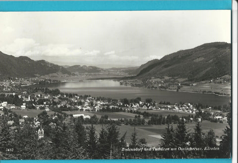 AK Bodensdorf und Tschöran am Ossiachersee.