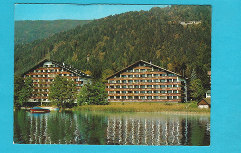 AK Stiegl bei Steindorf. Ossiachersee. Fewotel Hänsel und Gretel.