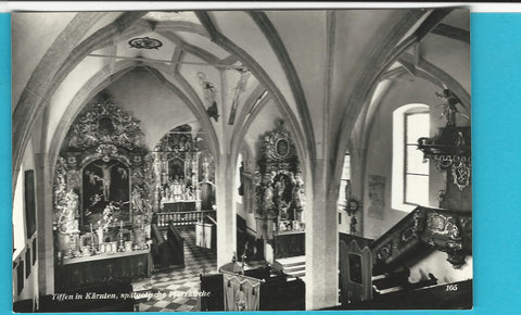 AK Tiffen. Spätgotische Pfarrkirche.