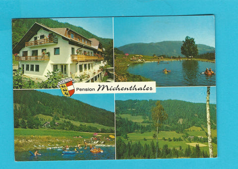 AK Feldkirchen, Kerschdorf 12. Pension Arthur Michenthaler.
