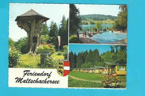 AK Feriendorf Maltschachersee. Feldkirchen.