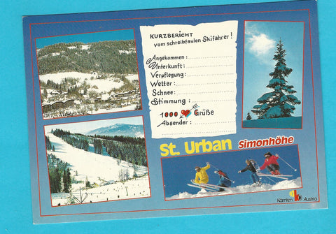 AK St. Urban - Simonhöhe. Kurzbericht vom schreibfaulen Skifahrer.