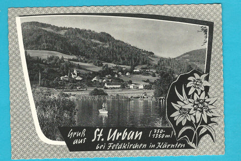 AK Gruß aus St. Urban bei Feldkirchen.