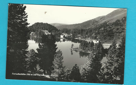 AK Turracherhöhe mit Turrachersee.