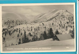AK Skigebiet Turracherhöhe. Blick auf Kaserhöhe und Schoberriegel. (1937)