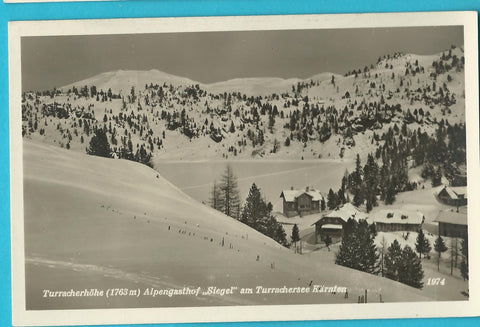 AK Turracherhöhe Alpengasthof Siegel am Turrachersee. (1932)