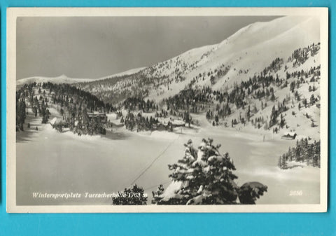 AK Wintersportplatz Turracherhöhe.