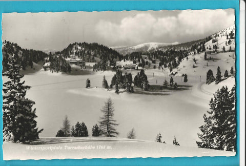 AK Wintersportplatz Turracherhöhe.