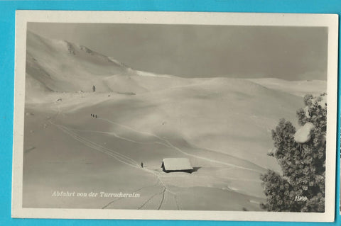 AK Abfahrt von der Turracheralm. (1930)