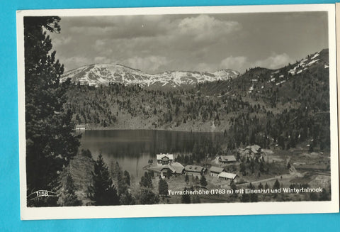 AK Turracherhöhe mit Eisenhut und Wintertalnock. (1932)