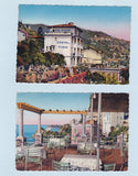 2 AK Roquebrune-Cap-Martin Hotel Castel-Flor.