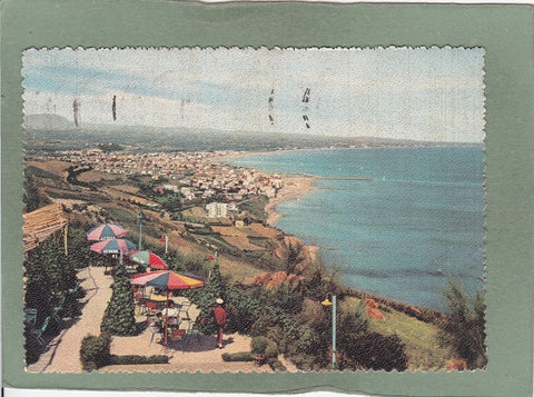 AK Panorama della Riviera Adriatica da Gabicce Monte.