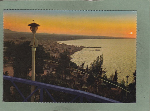 AK Riviera Adriatica. Tramonto da Gabicce Monte. Notturno.