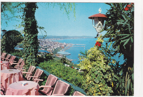 AK Panorama della Riviera Adriatica visto da Gabicce Monte.