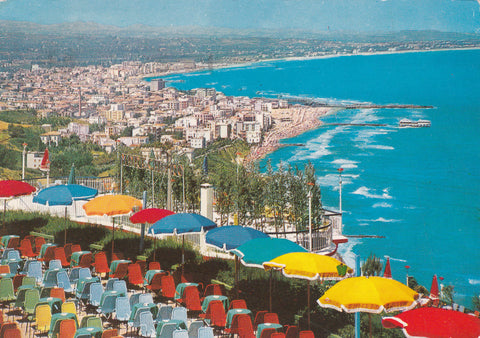 AK Riviera Adriatica. Veduta da Gabicce Monte.