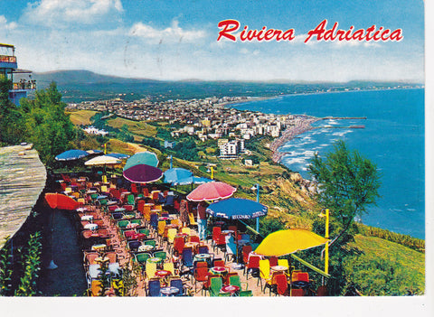 AK Riviera Adriatica. Panorama.