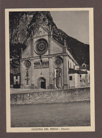 AK Gemona del Friuli - Duomo.