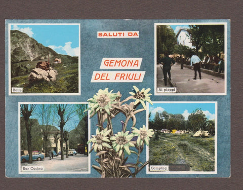 AK Saluti da Gemona del Friuli.