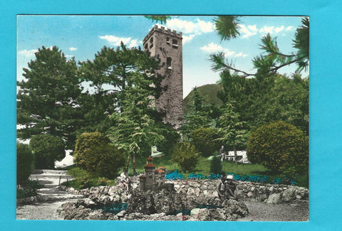 AK Gemona del Friuli. Giardino col Castello.