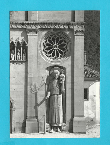 AK Gemona del Friuli. S. Cristoforo - particolare.