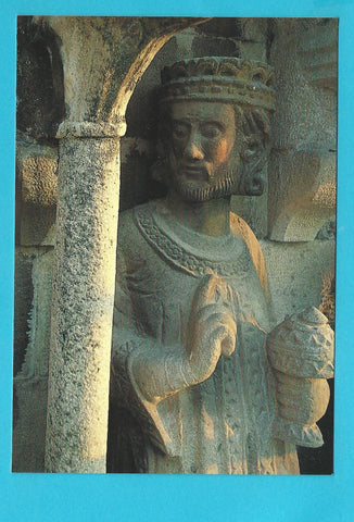 AK Duomo di Gemona del Friuli. Galleria dell'Epifania (particolare)