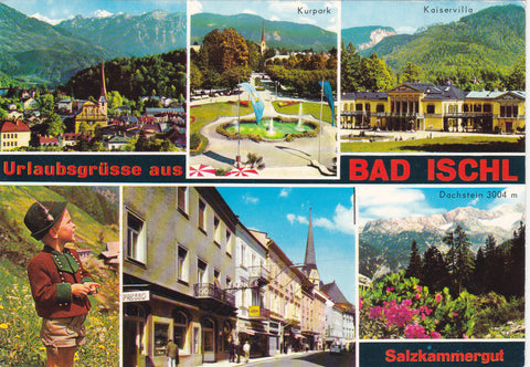 AK Urlaubsgrüße aus Bad Ischl.