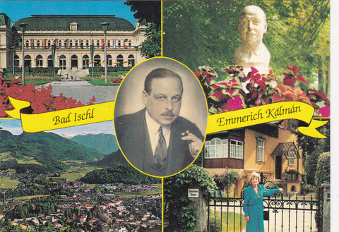 AK Bad Ischl. Emmerich Kalman.