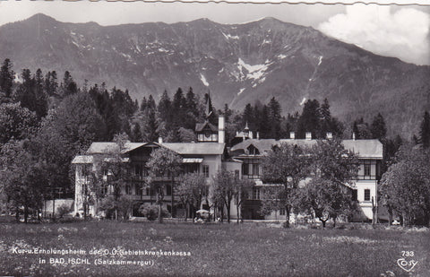 AK Bad Ischl. Kur- u. Erholungsheim der O.Ö. Gebietskrankenkassa.