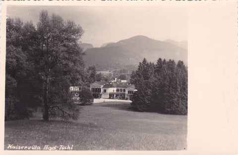 AK Bad Ischl. Kaiservilla.
